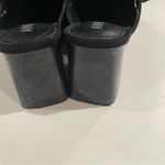 Anne Klein Iflex Isiea Mule Women 6.5 Black Block Heel Slip On Buckle Accent Photo 4