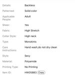 Black Hollow Out High Round Neck High Photo 8