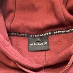 Alphalete  Signature Maroon Cropped Fleece Hoodie Small NWT‎ Photo 5