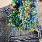 Gap Vintage Jean Jacket With Fur Detailing Photo 2