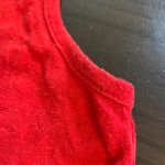 Madewell Linen Tank Top Red Sleeveless Summer Top Womens Small Coastal Cowgirl Photo 9