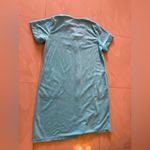 Miss Elaine Relax full Zip Front Waffle Knit Robe pocket size M Blue Size M Photo 2