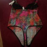 Parade Underwear Silky Mesh Flutter Strap Bodysuit | Silky Mesh (Monet Floral) - Parade Photo 4