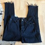 DENIM FORUM ARITZIA The Joni High Rise Loose Jeans Black Size 28 Photo 0