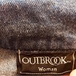 Vintage Jean Jacket 90s 1990s Embellished Denim Size 1X Plus Outbrook Woman Blue Photo 7