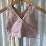 Gymshark Adapt Camo Padded Wrap Front Seamless Criss Cross Back Sports Bra S Photo 0