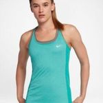 Nike Dry Miler Teal Blue Racerback Athletic Tank Top XS Photo 0