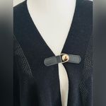 Marc New York  Sweater Cape - One Size - Black - holiday sweater Photo 1