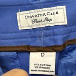 Charter Club  Blue Women's Pants Photo 7