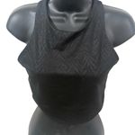 Athleta  Women’s Sports Bra Crop Top Black Size Small Photo 3