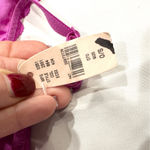 Victoria's Secret NWT  Purple Polka Dot Bow Garter Belt Photo 6