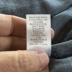 J Jill Denim Indigo Chambray Embroidered Sleeveless Blouse 100%‎ Lyocell Boho S Blue Photo 10