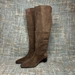 Vagabond Shoemakers Gabi Knee-High Suede Books in Dark Mud Photo 2