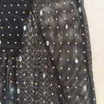 Sexy black rhinestone mesh dress Size L Photo 2