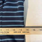 Peter Som Dress 6 Blue Stripe Jersey Stretch Nautical Vacation Fit Flare Cruise Photo 9