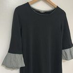 Pleione ANTHROPOLOGIE x | Checkered Bell Sleeve Dress Photo 2