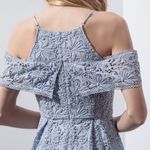 J.O.A. NWT Nordstrom Fit & Flare Lace Mini Dress Lavender Photo 4