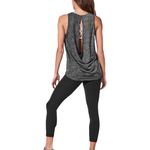 Lululemon Women’s Heather Gray Low Key Open Back Tank Top Size M/L Photo 1