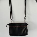 Braciano Black Brown Silver Buckle Bling Compact Modern Classic Statement Chic Photo 4