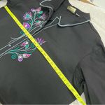 Bob Mackie  Wearable Art 2x embroidered western shirt vintage rockabilly rodeo Photo 10