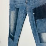 Tommy Hilfiger  Women's Medium Wash Patchwork Y2K Boyfriend Denim Jeans Size 8 Photo 4