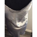 Silver Slip Negligee Nightie Medium M Photo 1
