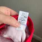 Talbots  Relaxed Chinos Frenchie Critter Pants 12P Red Embroidered Dog Print Photo 5