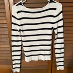 Pink Rose  Sweater Striped Photo 1