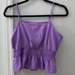 Nordstrom Silky Purple Top Photo 1