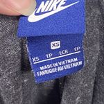 Nike  Hoodie Women's Size XS Full Zip Drawstring Pockets Heather Gray Hooded Photo 2