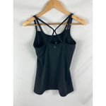 Gaiam Strappy Back Athletic Shel Bra Tank Black Size Small Photo 3