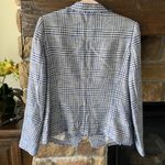 Escada Tweed Blazer Blue Size 10 Photo 6