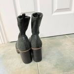 Chinese Laundry  Green Sweater Knit Lugg Sole Booties Size 8 Platform Photo 5