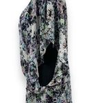 Badgley Mischka Sheer Multicolor Beaded Front Top Photo 10