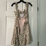 For Love & Lemons REVOLVE  patterned satin Mini Dress Photo 3