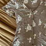 Hazel Brown Floral Dress Photo 0