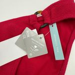 Roxy  Bikini Bottoms Size Large Casual Mood Full Swim NWT Magenta Tortoise Rings Photo 4