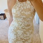 Boutique  White Lace Dress Photo 0