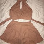 Ribbon Short Set Pink Size M Photo 0