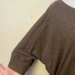 Artisan 🆕 Plus-size Basic 3/4 Sleeve Brown Knit Top 3X🆕 Photo 2