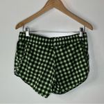 ALBION FIT  Agnes Gingham Print Sprinter Shorts Size Small Photo 2