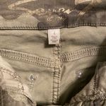 Seven7  Jeans Camouflage Green Camo Jeans High Rise Skinny Tummyless Photo 2