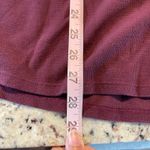 L.L.Bean ‎ Women's 2X Plus Maroon Long Sleeve Thermal Waffle Knit Top Shirt Photo 5