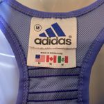 Adidas Vintage 1990s Purple/Blue Racerback Sports Bra With Mesh Medium Photo 13