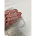 Ivory Beaded Bridal Sash Floral‎ Lace Appliqué 72” White Photo 4