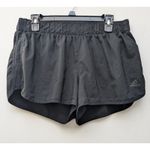 Adidas  Women's Shorts Energy Running CLIMALITE Black Lined Size XL 3" Photo 1