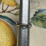 Konstantino Sterling Silver & 18K Gold Mother of Pearl & Pink Tourmaline Ring Size 6 Photo 15