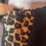 Kendall + Kylie NWT  bikini size large tie sides black & cheetah‎ print Photo 4