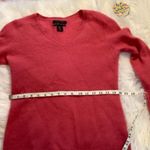 Tahari  Pure Luxe Pink 100% Cashmere Sweater Med Photo 4