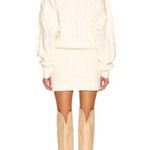 Retrofête   ivory cable knit DRESS TALA retro party size M Photo 1